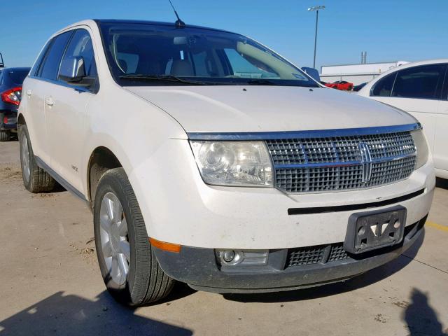 2LMDU88C37BJ26672 - 2007 LINCOLN MKX WHITE photo 1