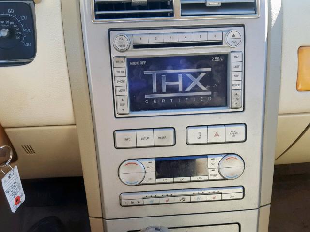 2LMDU88C37BJ26672 - 2007 LINCOLN MKX WHITE photo 10