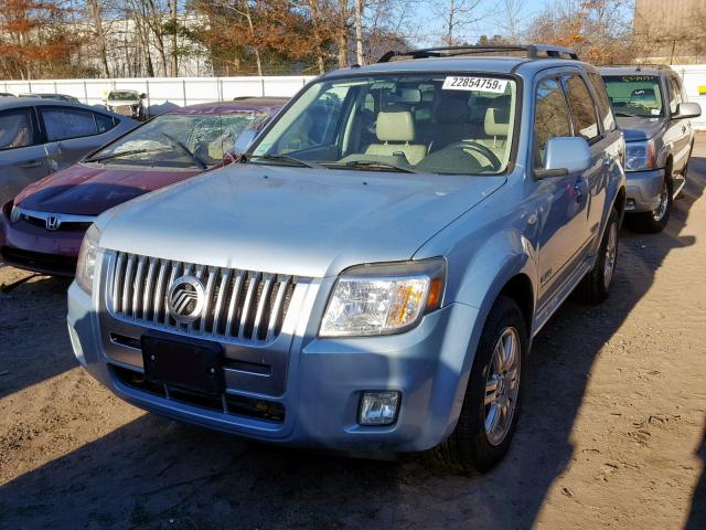 4M2CU87108KJ54474 - 2008 MERCURY MARINER PR 蓝色 照片 2