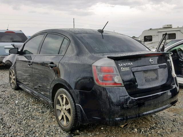 3N1AB6AP2BL718929 - 2011 NISSAN SENTRA 2.0 BLACK photo 3