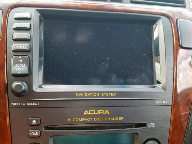 2HNYD18824H534572 - 2004 ACURA MDX TOURIN BLACK photo 9