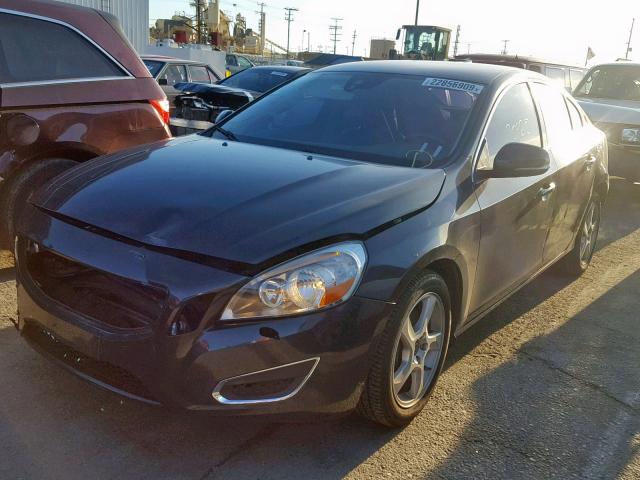 YV1612FSXD1221904 - 2013 VOLVO S60 T5 GRAY photo 2