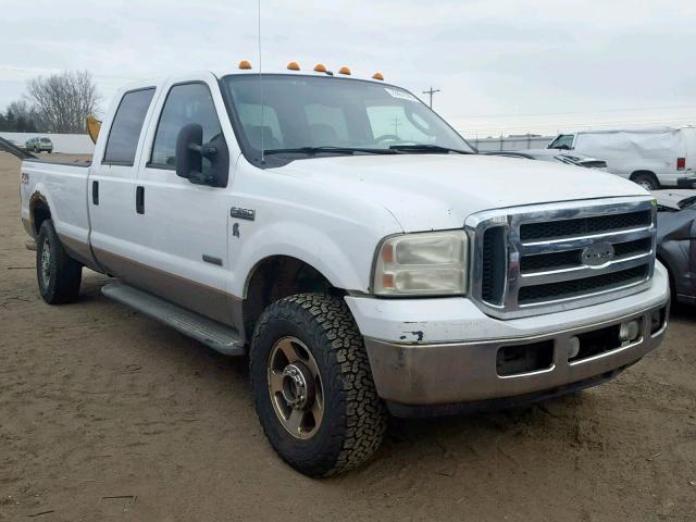 1FTSW31P06EC37054 - 2006 FORD F350 SRW S WHITE photo 1