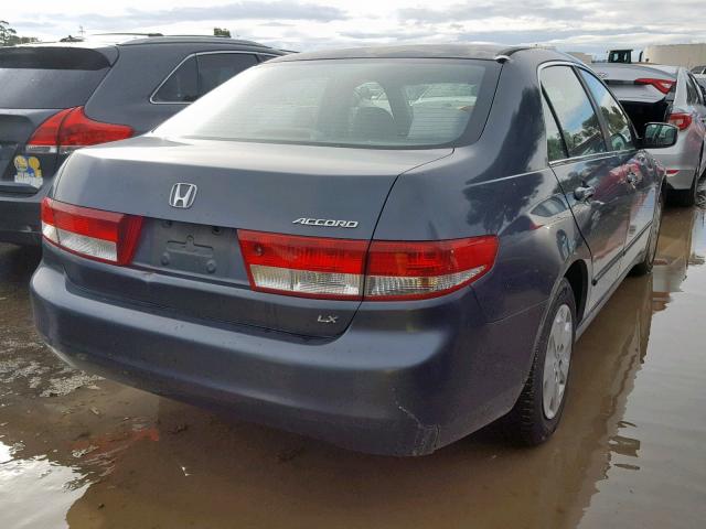 JHMCM563X3C072888 - 2003 HONDA ACCORD LX BLACK photo 4