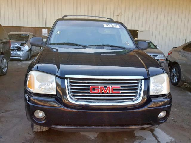 1GKDS13S472123298 - 2007 GMC ENVOY BLACK photo 9