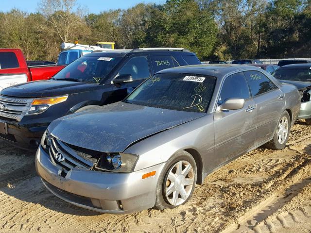 JNKAY41E53M006192 - 2003 INFINITI M45 SILVER photo 2