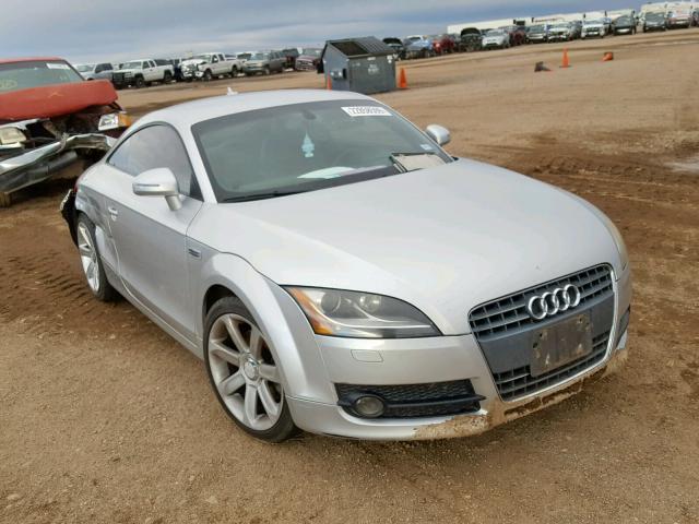 TRUAF38J581003473 - 2008 AUDI TT 2.0T SILVER photo 1