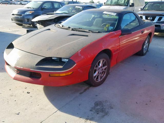 2G1FP22K5T2122087 - 1996 CHEVROLET CAMARO BAS TWO TONE photo 2