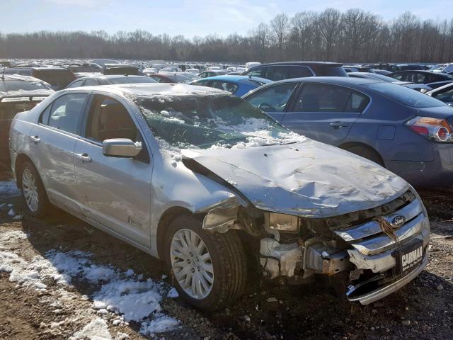 3FADP0L38BR215198 - 2011 FORD FUSION HYB SILVER photo 1