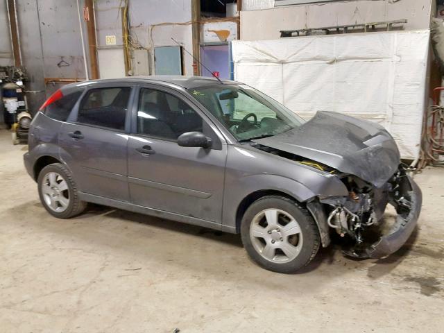 1FAHP37NX7W260811 - 2007 FORD FOCUS ZX5 GRAY photo 9