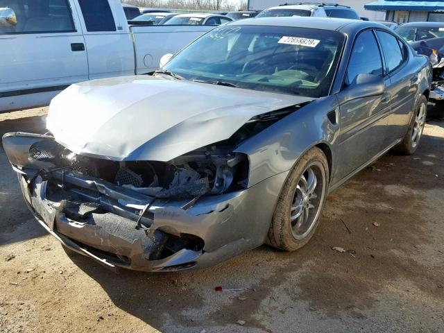 2G2WC55C271118247 - 2007 PONTIAC GRAND PRIX GRAY photo 2