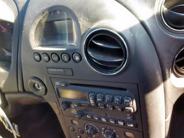 2G2WC55C271118247 - 2007 PONTIAC GRAND PRIX GRAY photo 9