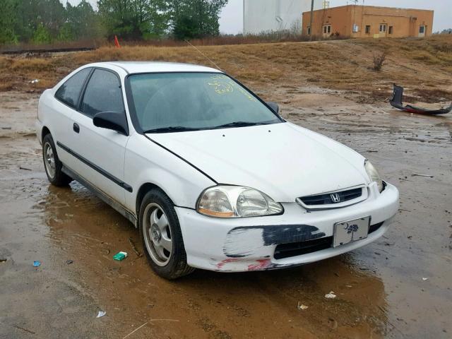 1HGEJ6221TL072527 - 1996 HONDA CIVIC DX WHITE photo 1