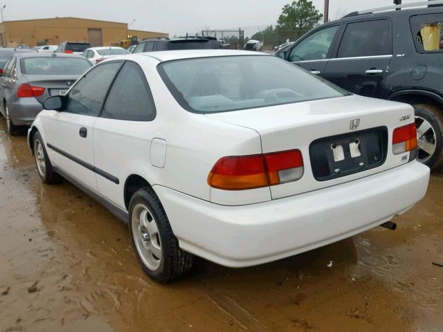 1HGEJ6221TL072527 - 1996 HONDA CIVIC DX WHITE photo 3