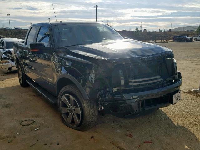 1FTFW1ET9CFA26826 - 2012 FORD F150 SUPER BLACK photo 1