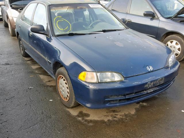 JHMEG8659PS041131 - 1993 HONDA CIVIC LX BLUE photo 1