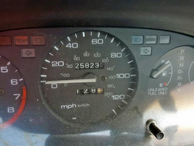 JHMEG8659PS041131 - 1993 HONDA CIVIC LX BLUE photo 8