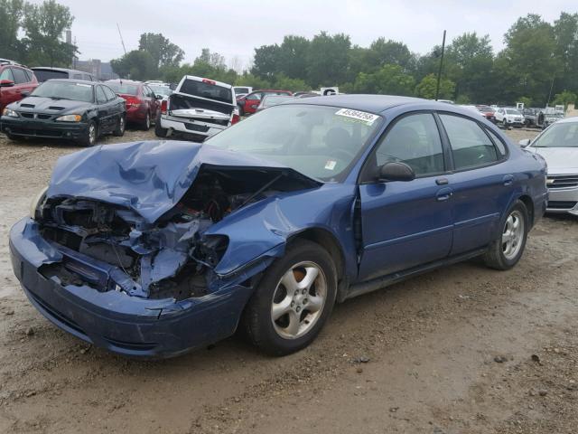 1FAFP55S04A190109 - 2004 FORD TAURUS SES BLUE photo 9