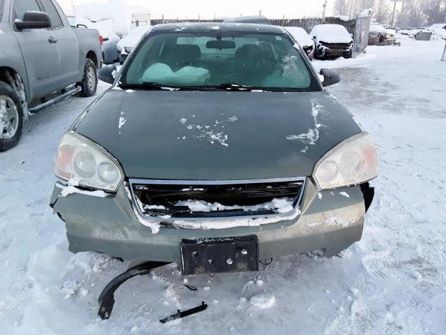 1G1ZS51F76F201958 - 2006 CHEVROLET MALIBU LS მწვანე ფოტო 9