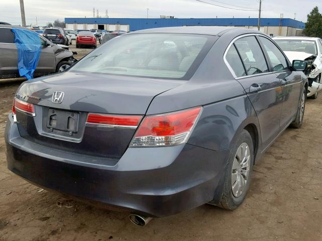 1HGCP2F34BA020059 - 2011 HONDA ACCORD LX 灰色 照片 4