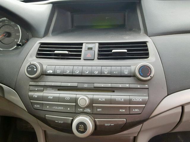 1HGCP2F34BA020059 - 2011 HONDA ACCORD LX 灰色 照片 9