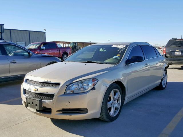 1G1ZA5EU1CF218066 - 2012 CHEVROLET MALIBU LS ოქროსფერი ფოტო 2