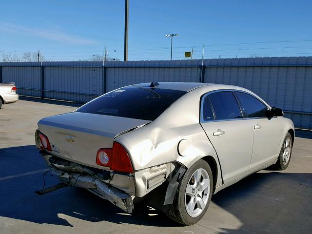 1G1ZA5EU1CF218066 - 2012 CHEVROLET MALIBU LS ოქროსფერი ფოტო 4