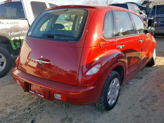 3A4FY48B77T533602 - 2007 CHRYSLER PT CRUISER RED photo 4