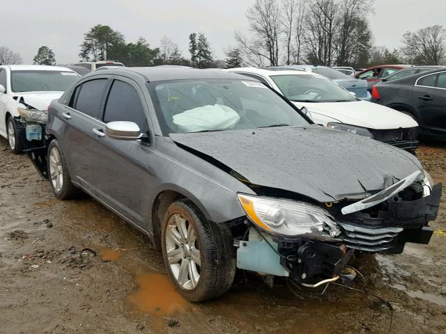 1C3CCBBB2CN300021 - 2012 CHRYSLER 200 TOURIN GRAY photo 1