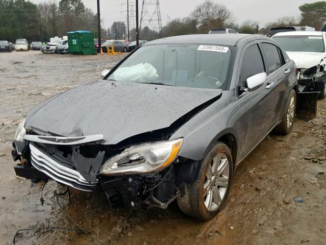 1C3CCBBB2CN300021 - 2012 CHRYSLER 200 TOURIN GRAY photo 2