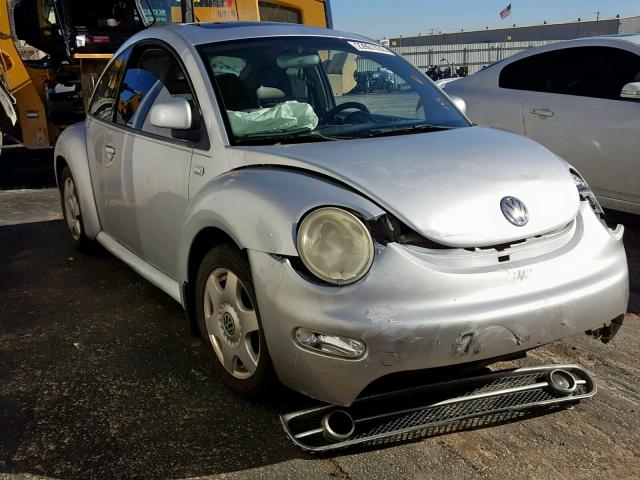 3VWCC21C91M402779 - 2001 VOLKSWAGEN NEW BEETLE Gümüş foto 1