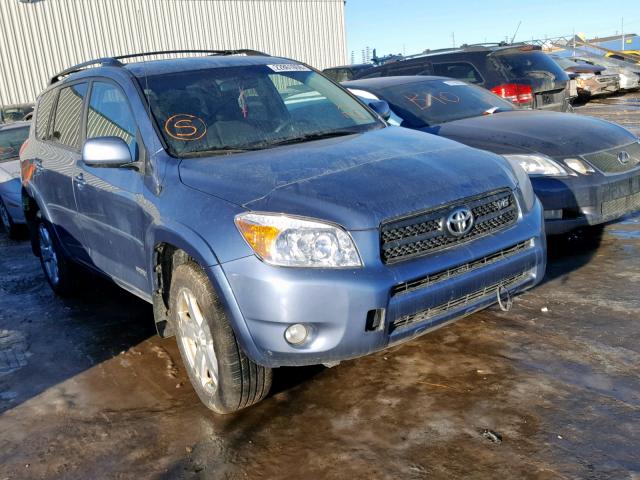 JTMBK32V766006803 - 2006 TOYOTA RAV4 SPORT BLUE photo 1