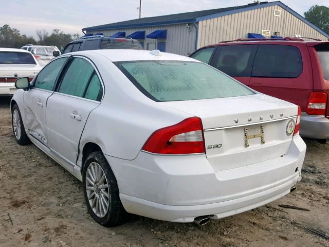 YV1952AS4C1162324 - 2012 VOLVO S80 3.2 WHITE photo 3