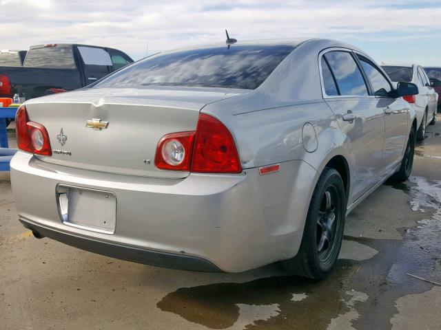 1G1ZH57B28F200125 - 2008 CHEVROLET MALIBU 1LT SILVER photo 4