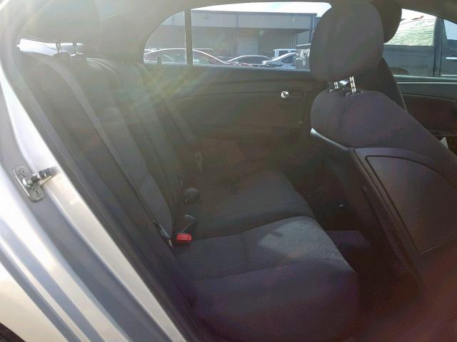 1G1ZH57B28F200125 - 2008 CHEVROLET MALIBU 1LT SILVER photo 6