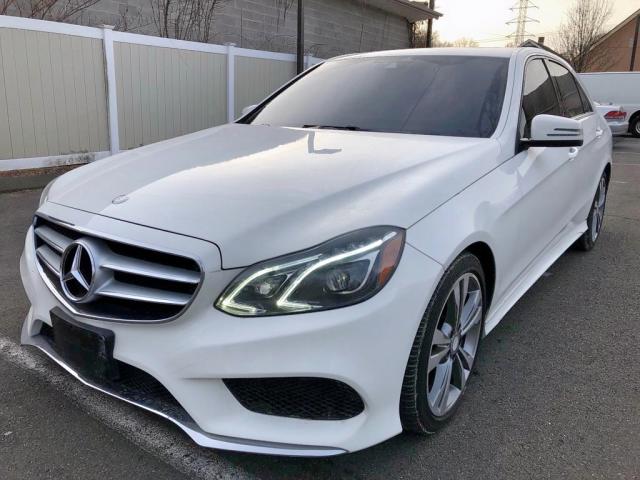 WDDHF5KB5EB041867 - 2014 MERCEDES-BENZ E 350 WHITE photo 2