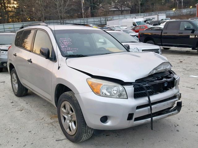 JTMBD33V476044631 - 2007 TOYOTA RAV4 SILVER photo 1