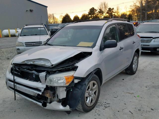 JTMBD33V476044631 - 2007 TOYOTA RAV4 SILVER photo 2