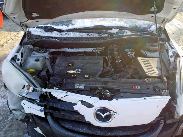 JM1CW2DL6C0126069 - 2012 MAZDA 5 WHITE photo 7