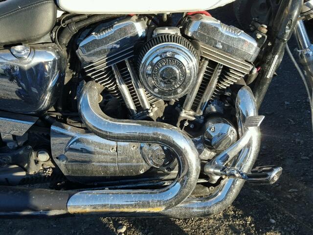 1HD1CGP105K446162 - 2005 HARLEY-DAVIDSON XL1200 C WHITE photo 7