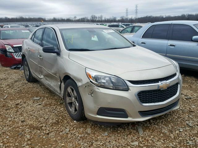 1G11A5SL8EF283301 - 2014 CHEVROLET MALIBU LS GOLD photo 1