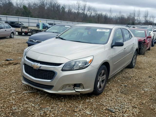 1G11A5SL8EF283301 - 2014 CHEVROLET MALIBU LS GOLD photo 2