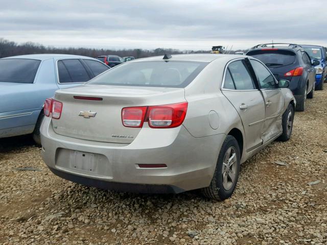 1G11A5SL8EF283301 - 2014 CHEVROLET MALIBU LS GOLD photo 4
