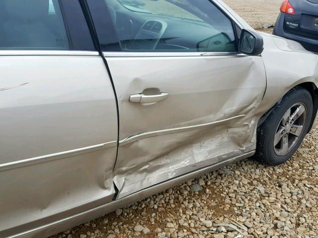 1G11A5SL8EF283301 - 2014 CHEVROLET MALIBU LS GOLD photo 9