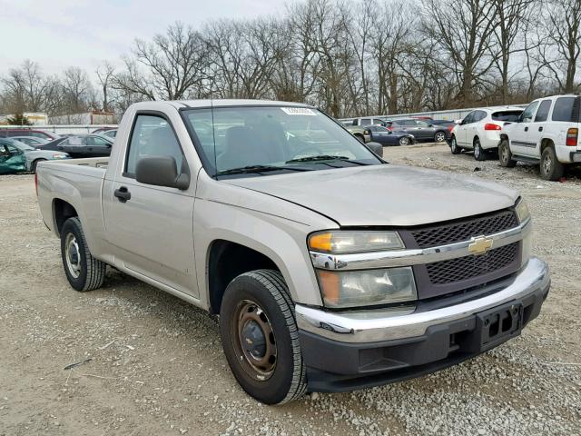 1GCCS148268242683 - 2006 CHEVROLET COLORADO GRAY photo 1