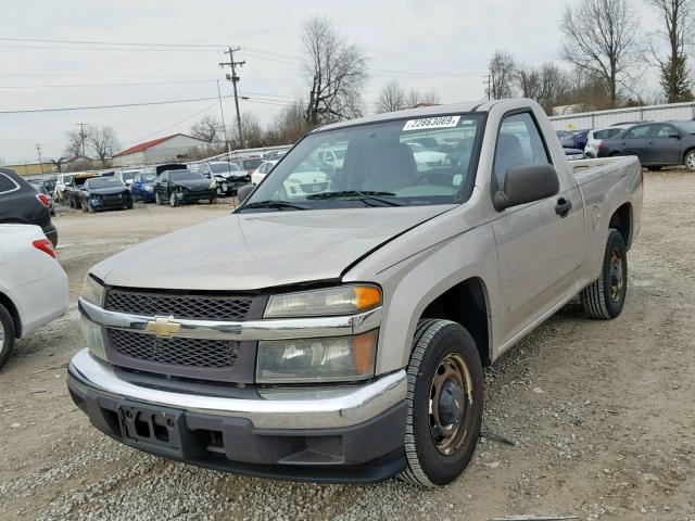 1GCCS148268242683 - 2006 CHEVROLET COLORADO GRAY photo 2