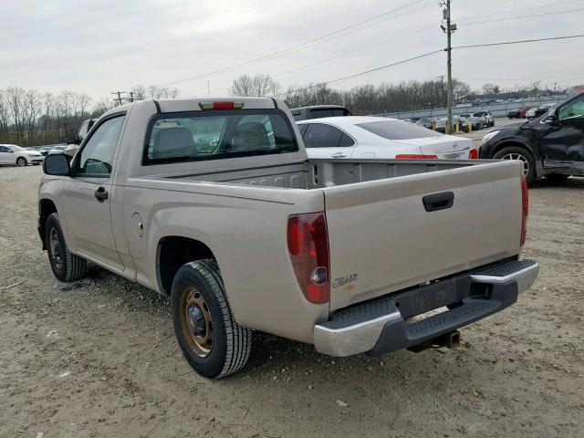 1GCCS148268242683 - 2006 CHEVROLET COLORADO GRAY photo 3