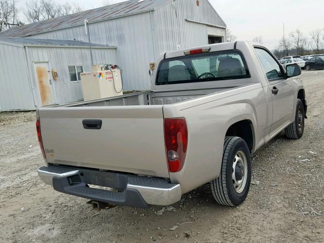 1GCCS148268242683 - 2006 CHEVROLET COLORADO GRAY photo 4