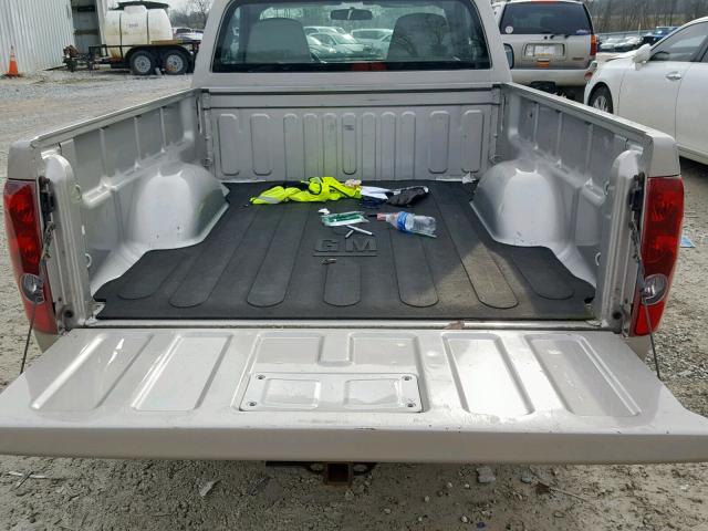 1GCCS148268242683 - 2006 CHEVROLET COLORADO GRAY photo 6