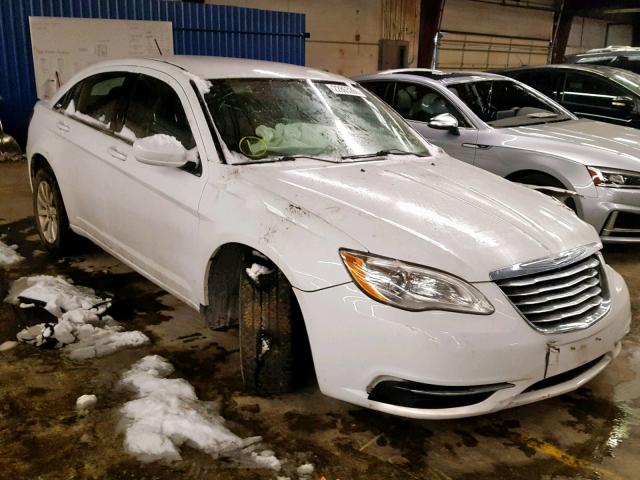 1C3CCBBB9CN119949 - 2012 CHRYSLER 200 TOURIN WHITE photo 1
